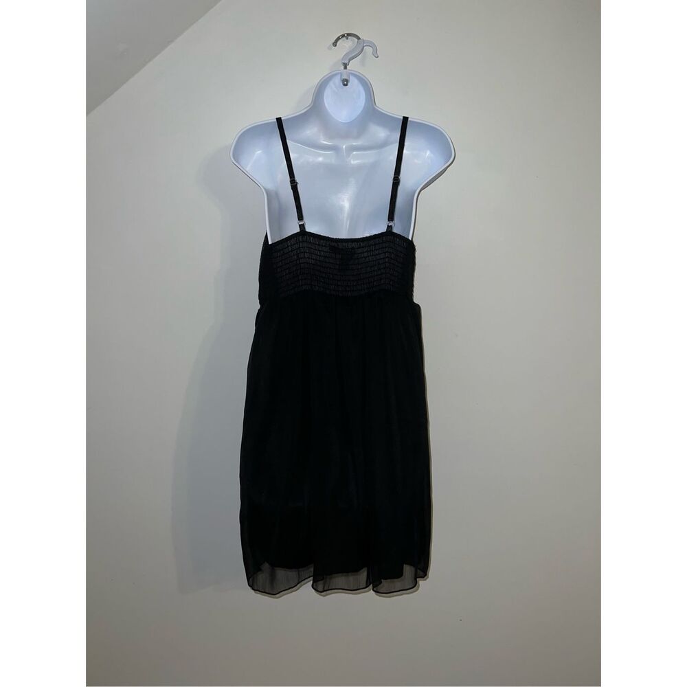 Women’s Black American Rag Sequined Mini Dress/Top - Picture 6 of 8